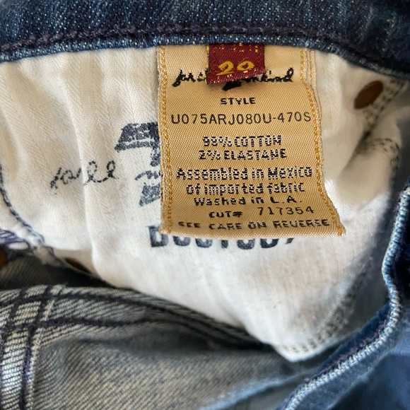 7 For All Mankind Low Rise Bootcut Jean - Picture 4 of 4